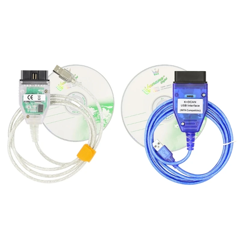 

K+CAN Car Programming Cable OBDII Auto Diagnostic Cable USB Port Car Coding Tuning OBDII Diagnostic Scan