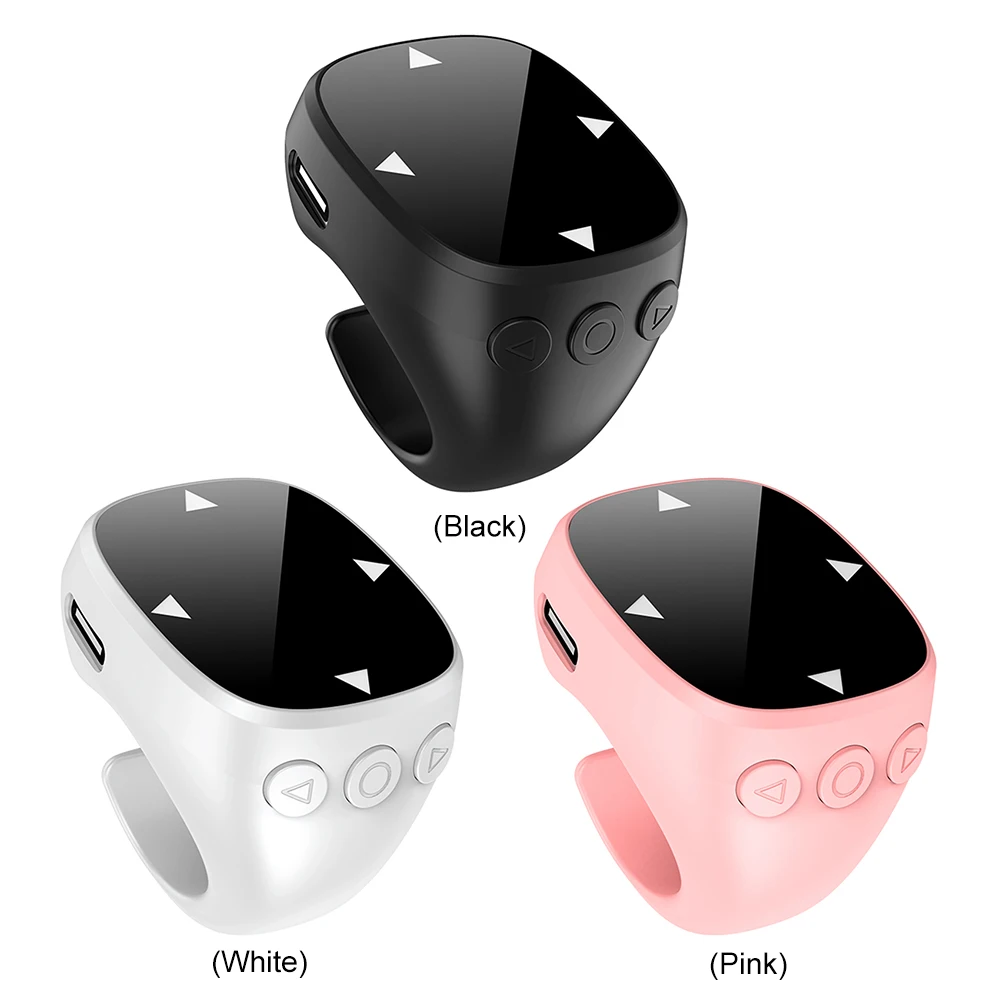 Для TikTok прокручивающее кольцо Bluetooth-совместимый5.3 беспроводной пульт дистанционного управления на кончиках пальцев, переворачиватель страниц, спинтер для Android iOS