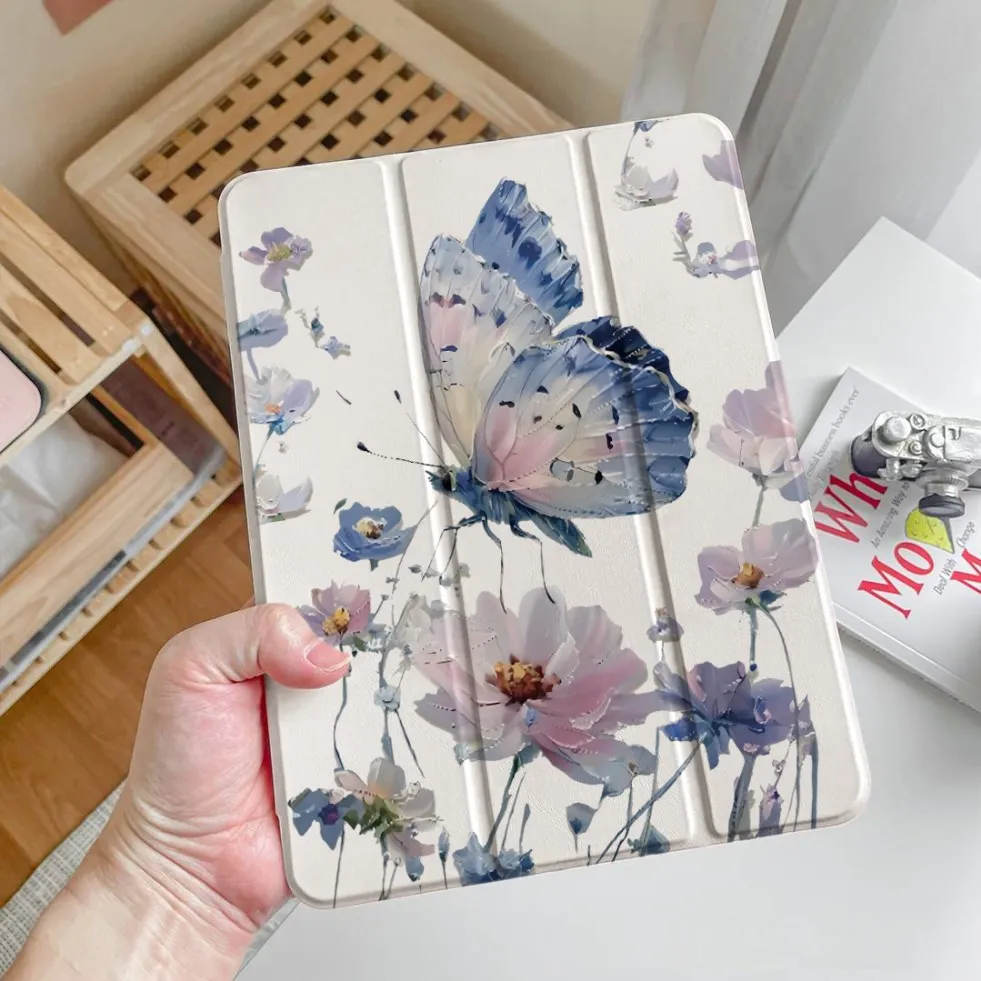 

For For iPad Mini 6 7 pro 11 Air 11 2024 For iPad 10 Generation CaseCase Acrylic For iPad Pro 13 Air 2024 with cute printing