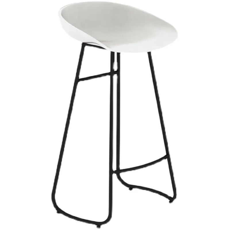 Nordic Simple Bar Chair Creative Fashion Bar Chair Bar Chair Nordic Cafe Front Desk Household High chair