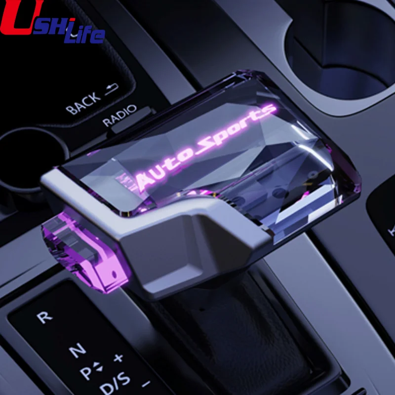 Car Crystal Handle Gear Shift Knob Decor Cover Car Modification Car Accessories for Changan CS55 Plus CS35 CS55 CS95 Plus