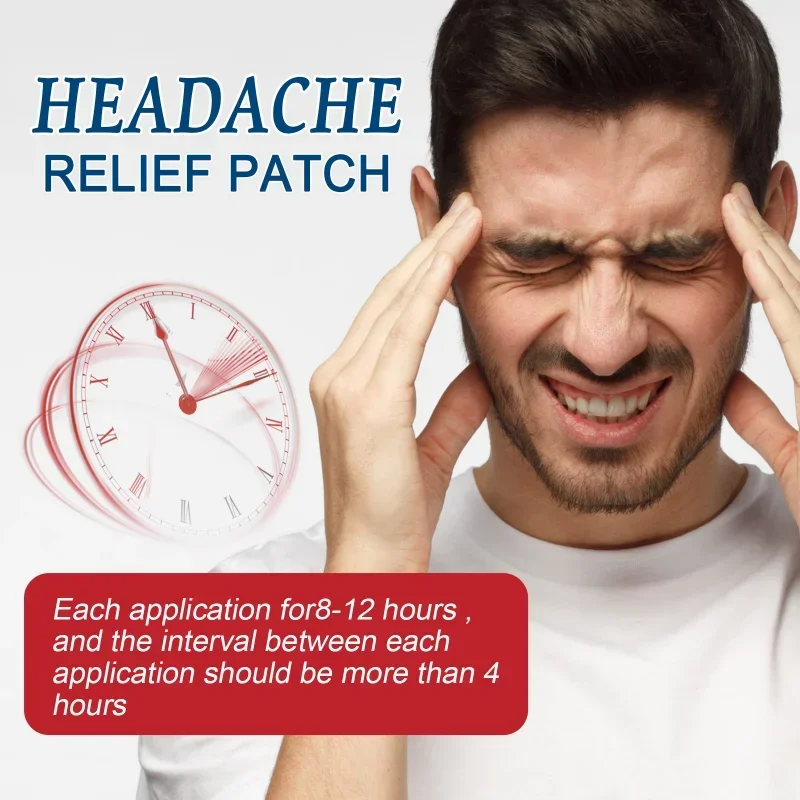 Patch médical anti-migraine, 10 pièces, pour sauna, maux, instituts, maladie, étourdissements, aide à dormir, relaxation, soins de la tête