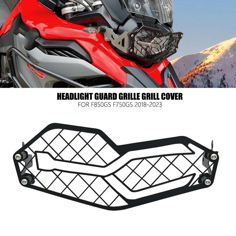 

F850GS F750GS Headlight Guard Grille Grill Cover Protector For BMW F 850 GS F 750 GS 2018 2019 2020 2021 2022 2023 Motorcycle