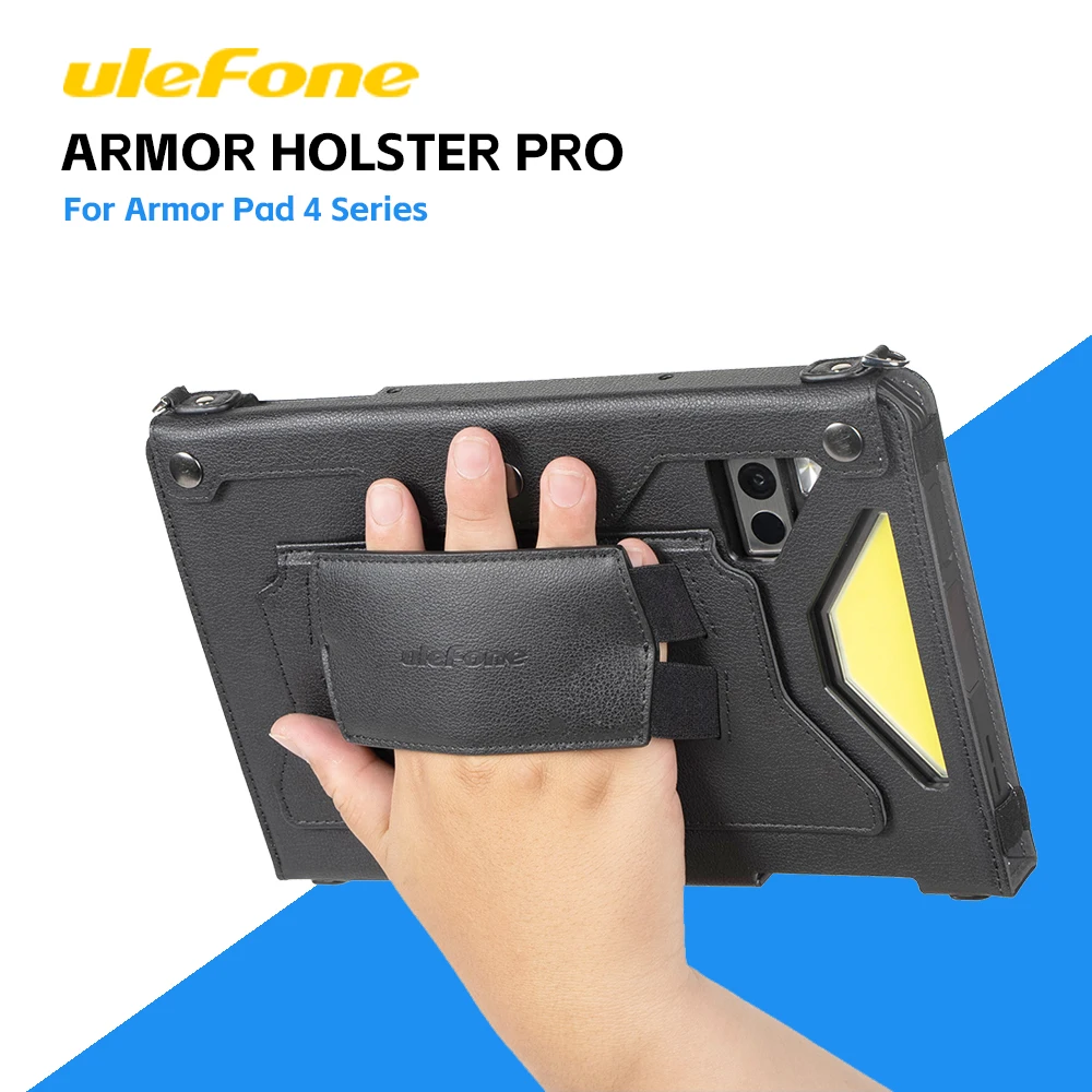 Ulefone Armor Holster Pro For ulefone Armor Pad 4 Series Accessories Multi-Purpose Tablet Carry Case Stand and Handheld Holder