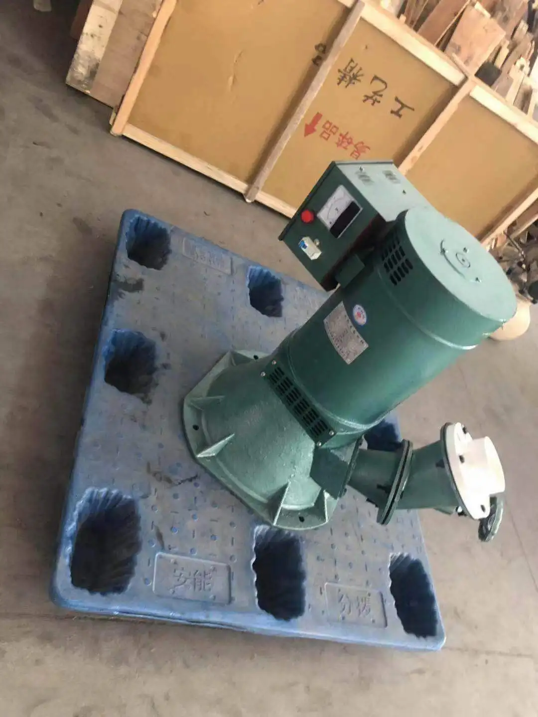 Single-phase 10kW all-copper wire automatic voltage regulation  three-phase 10000w oblique strike hydroelectric generator set