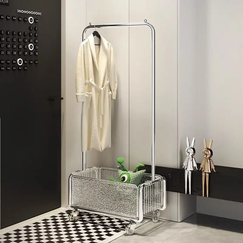 Light luxury hanger hanger bedroom floor mobile home corner storage coat rack clothes simple rack