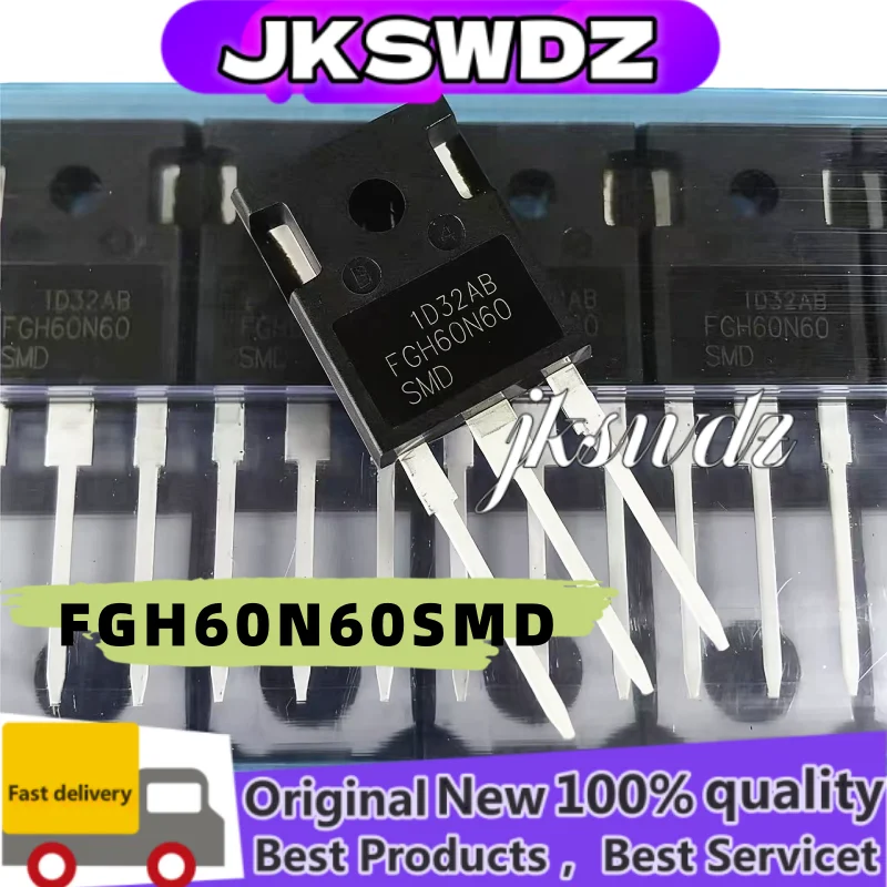

5-30PCS 2024 + 10 Uds 100% new imported Original 60N60 FGH60N60 FGH60N60SFD FGH60N60SMD FGH60N60UFD TO-247 IGBT tube 60A 600V
