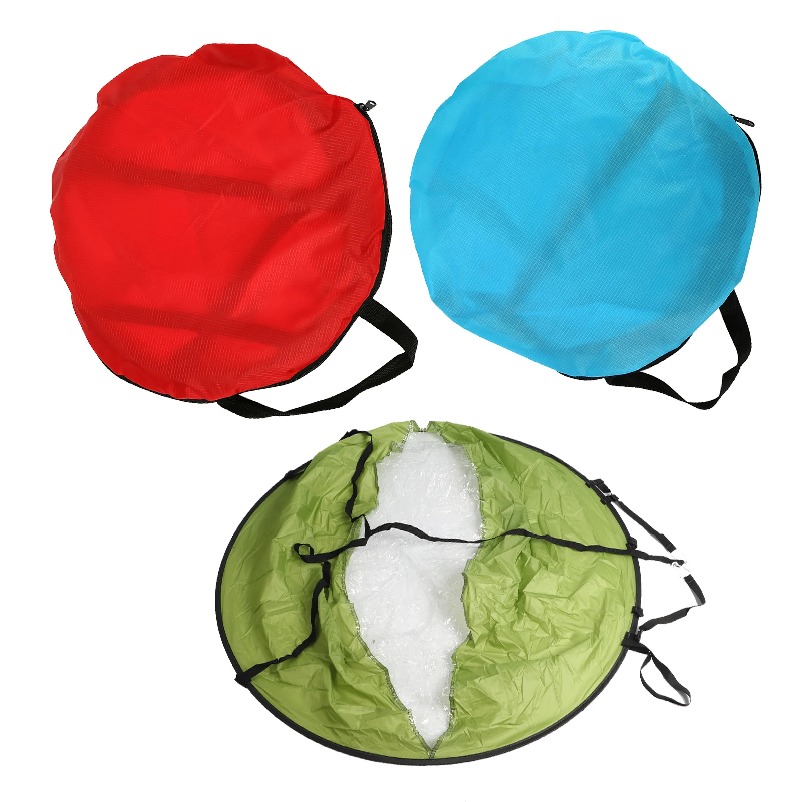 108cm Foldable Kayak Wind Paddle Board Sail With Clear Window and Storage Bag