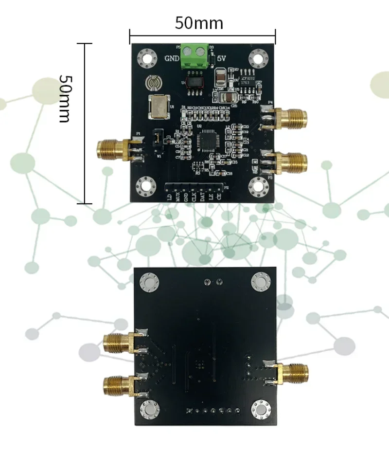 ADF4351 PLL Module - 35M-4.4GHz Wideband RF Signal Source Frequency Synthesizer