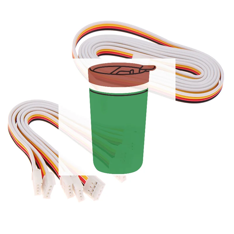 M5Stack Official Unbuckled Grove Cable 1m/2m/50cm/20cm/10cm/5cm HY2.0-4Pin Sensor Specific Connection Wire