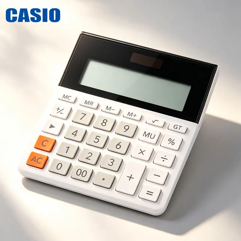 Casio MH-12/DH-12/DH-14 Business desktop Calculator, 12-Digit Display, Standard Keys, Enterprise Basic Office
