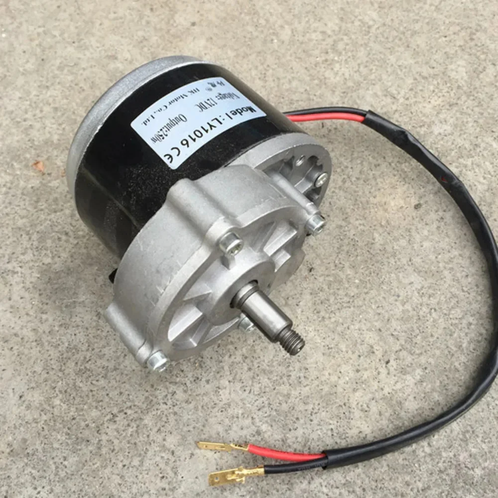 24V250W Brushed Reduction Motor For Rotating Flying Fish Small Train And Small Amusement Park Equipment