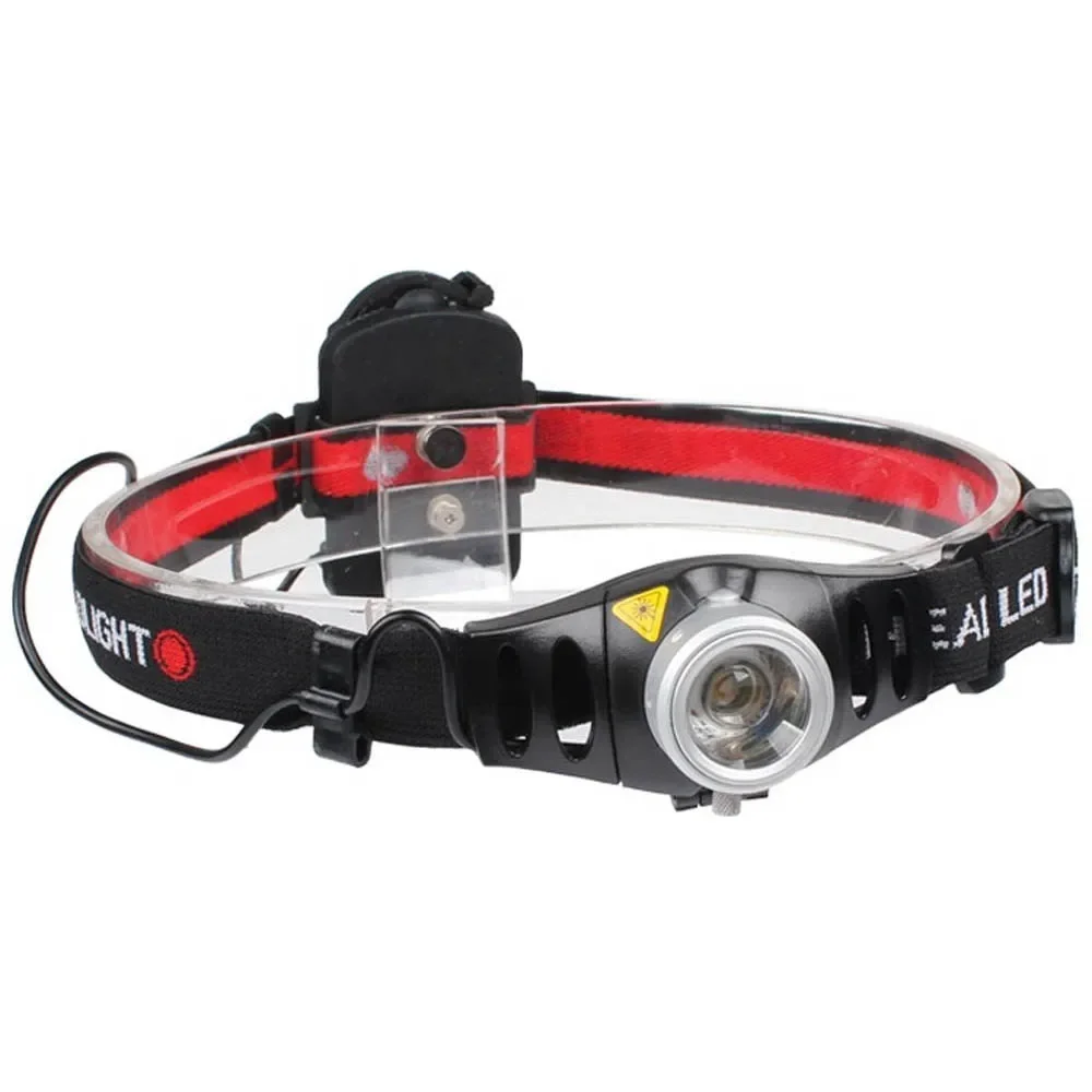 LED Headlamp Flashlight 2 Mode Portable Headlight USB Rechargeable Waterproof Head Torch Flashlight  Fishing Cycling Camping