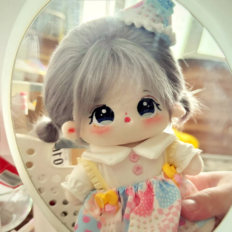 20cm Kawaii Idol ตุ๊กตาอะนิเมะตุ๊กตา Star ตุ๊กตาตุ๊กตาการปรับแต่งรูปของเล่นน่ารักชุดตุ๊กตาสามารถเปลี่ยนเสื้อผ้าของขวัญ