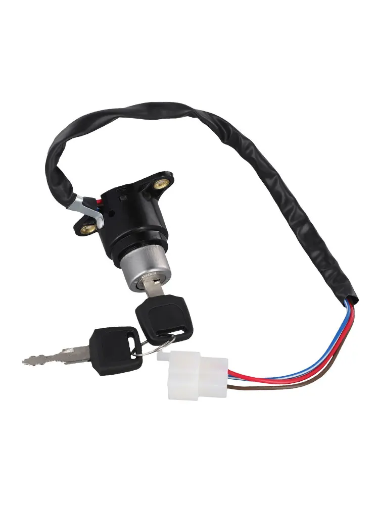 3Pin Motorcycle Ignition Switch Electric Door Lock Electric Start ATV Key Switch For Honda Shadow VT 1100 C C2 C3 35100-MCK-A00