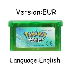 USA/EUR/ESP/ITA/NOE/FRA Pokemon Series Video Game Cartridge Pokemon Emerald FireRed LeafGreen Ruby Sapphire for GBA - Image 11