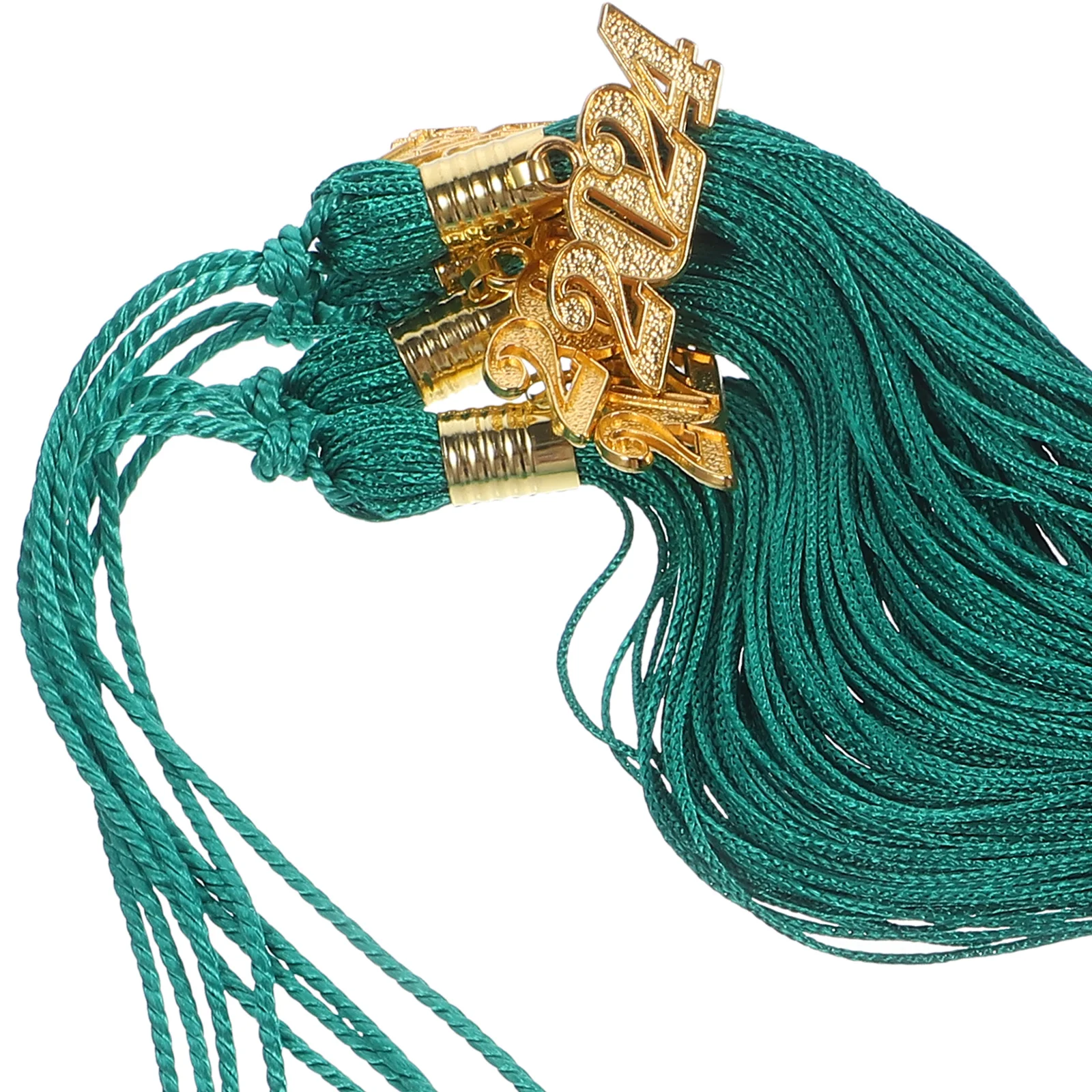 

4Pcs Graduation Hat Accessories 2024 Year Charm Creative Design Durable Beautiful Graduation Season Supplies Hat Charm