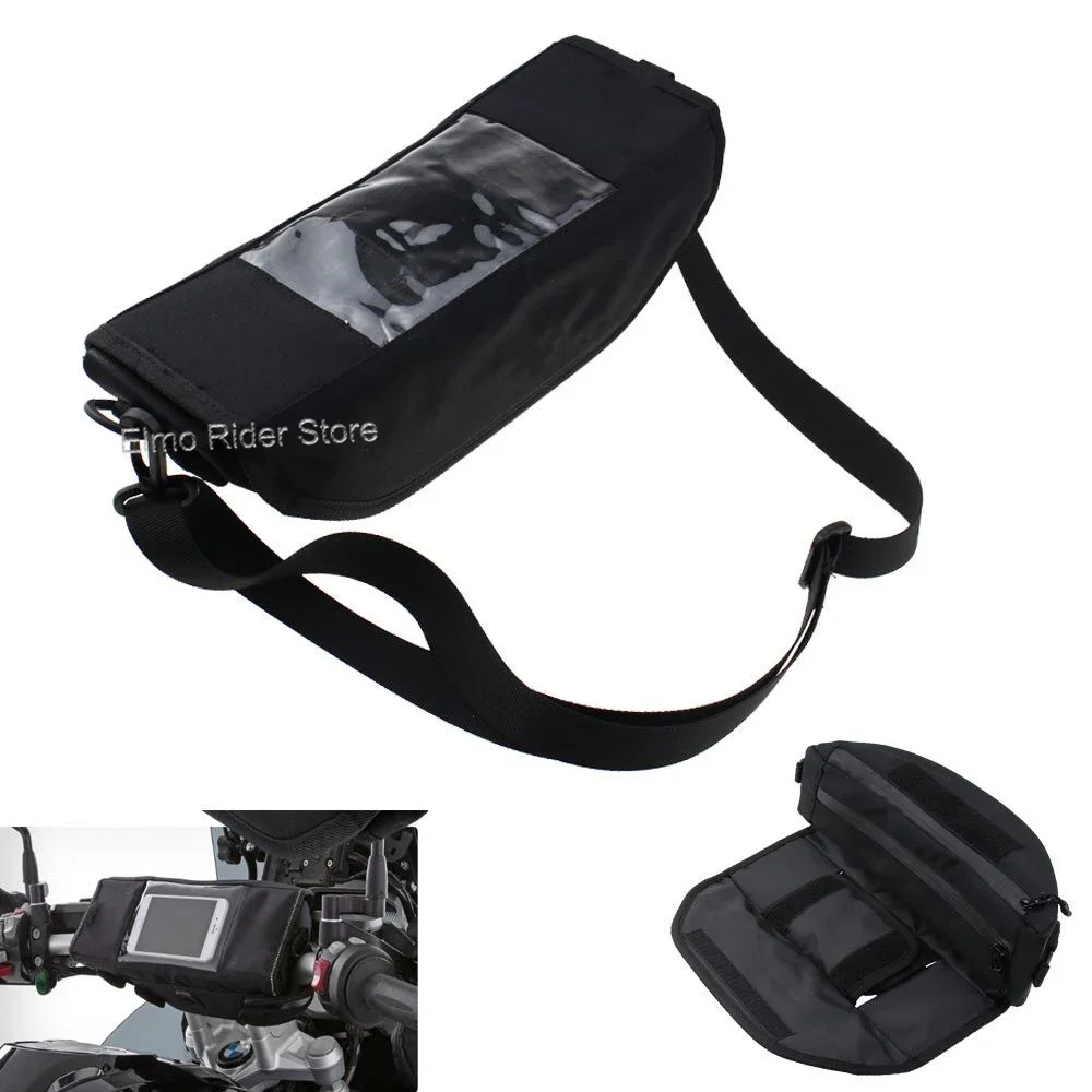 for BMW R NINE T R1200GS ADV R1200R LC R1250GS F900XR Motorcycle handlebar navigation bag saddle bag big screen mobile phone/GPS