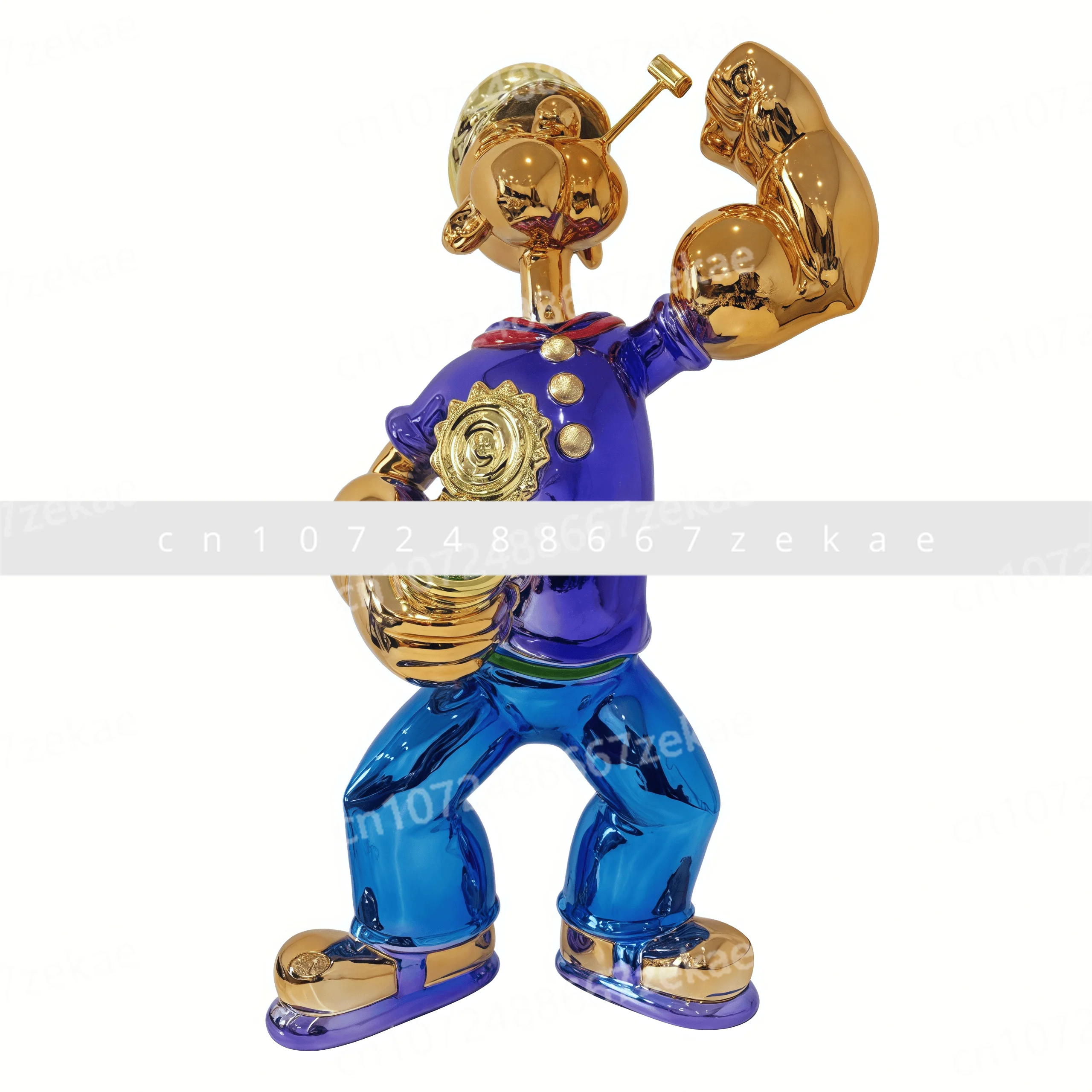 

creative photo, commercial beauty engraving,electroplating soft decoration, cartoon character model ornament