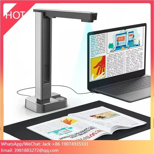 Pemindai Buku USB Pemindai Dokumen A3