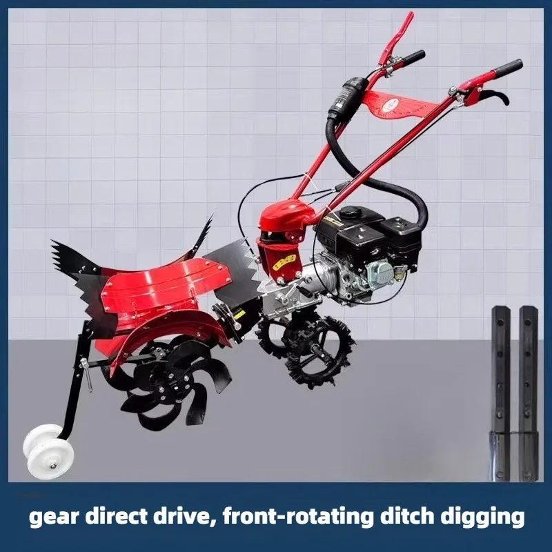 

【Popular】New four-wheel drive self-propelled orchard small agricultural trenching hine