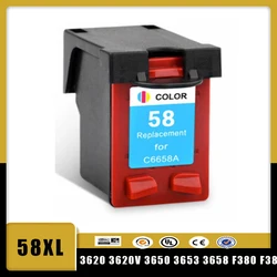 vilaxh 58 Compatible Ink Cartridge Replacement For HP 58 for DeskJet 3620 3620v 3650 3653 3658 F380 F388 PSC 1350 1350v Printer