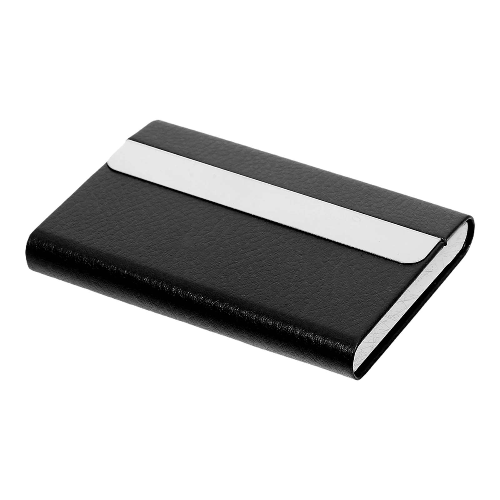 

Stainless Steel Business Card Holder Case Slim Compact Cards Credit Wallet Pocket Name Display Storage Organizer Box