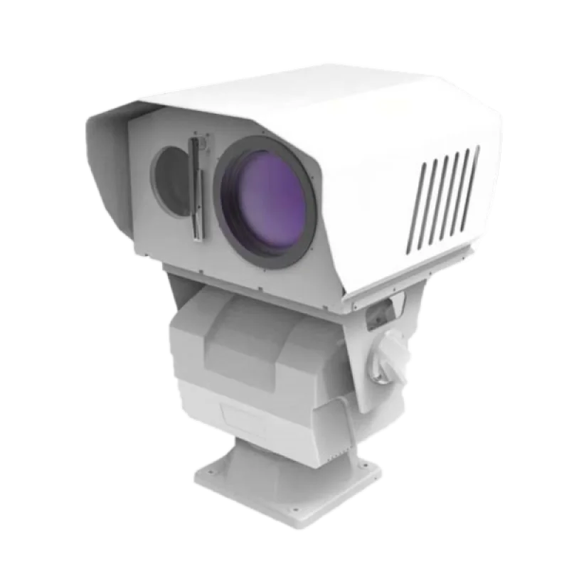 100X Optical Zoom 10km Detection 3KM IR Laser Illumination Long Range Dual Sensors Day NIght PTZ Camera