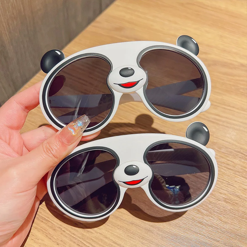 Fashion Cartoon Sunglasses Children Boys Girls Panda Shaped Polarized Sun Glasses Kids UV Protection Gafas De Sol Mujer UV400