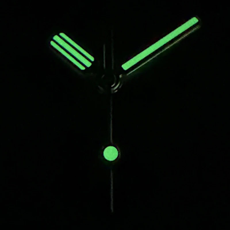 عالية الجودة تعديل Seiko OAK الأخضر مضيئة 8 مللي متر * 12 مللي متر * 13 مللي متر ساعة الأيدي ساعة اكسسوارات لحركة NH35/NH36/4R/7S