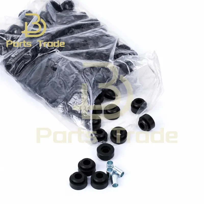4Pcs Universal Refrigerator Compressor Shock Absorbing Anti Vibration Rubber Feet with Foot Sleeve