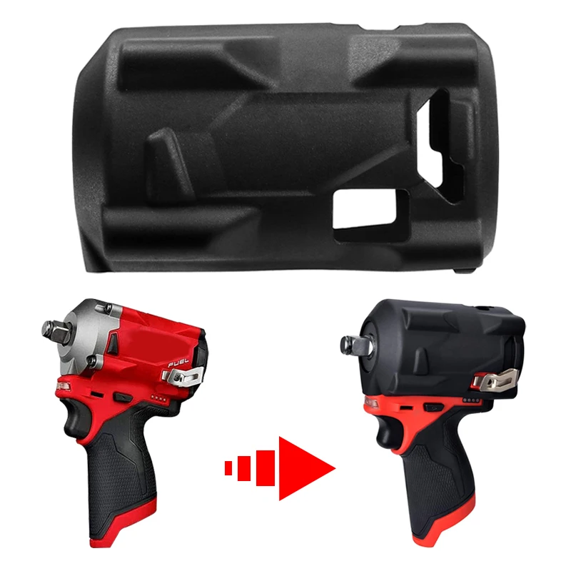 Ударный гайковерт для Milwaukee M & 12, для 49-16-2554 прочный ударный гайковерт, защитный рукав, умная крышка