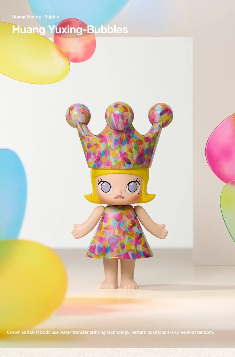 Original PopMart MEGA Royal Molly 100% Jubiläums-Blindbox Sammlerstück Kunstspielzeug Schreibtischdekoration Geschenk für Erwachsene Sammler – Detail 12