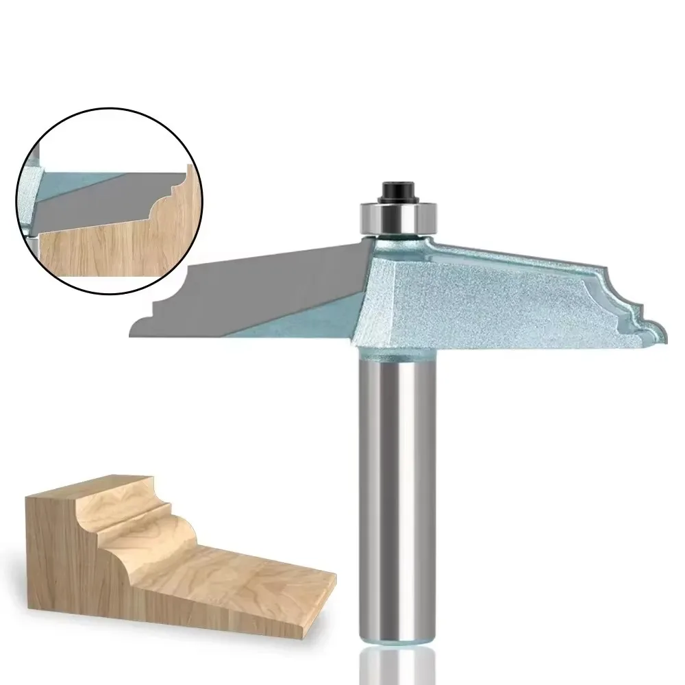 

1 шт., 12 мм, 12,7 мм, хвостовик, боковая R-образная дверная пластина, перевернутая R-образная линия, необычный нож, деревообрабатывающая дверь шкафа