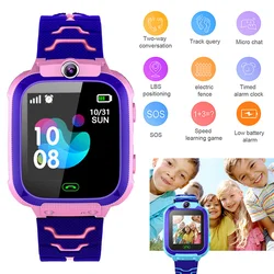 Q12b Children Smart Watch Life Waterproof Kids Positioning Call Smartwatch Remote Locator Watch For Boys Girls