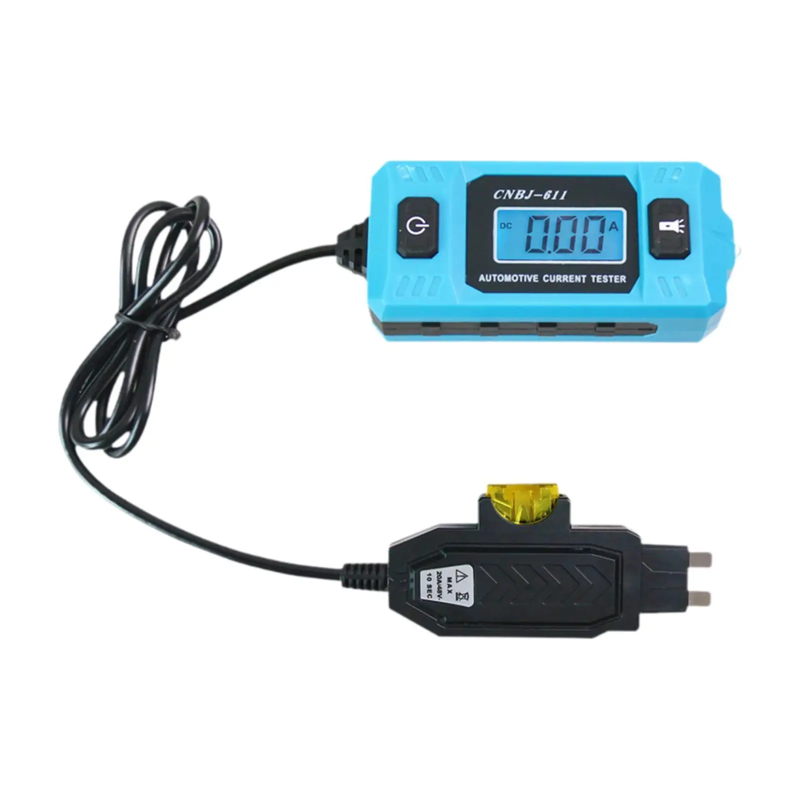 

12V Car Electrical Circuit Tester 0.01~19.99A Electrical Diagnostic Tool