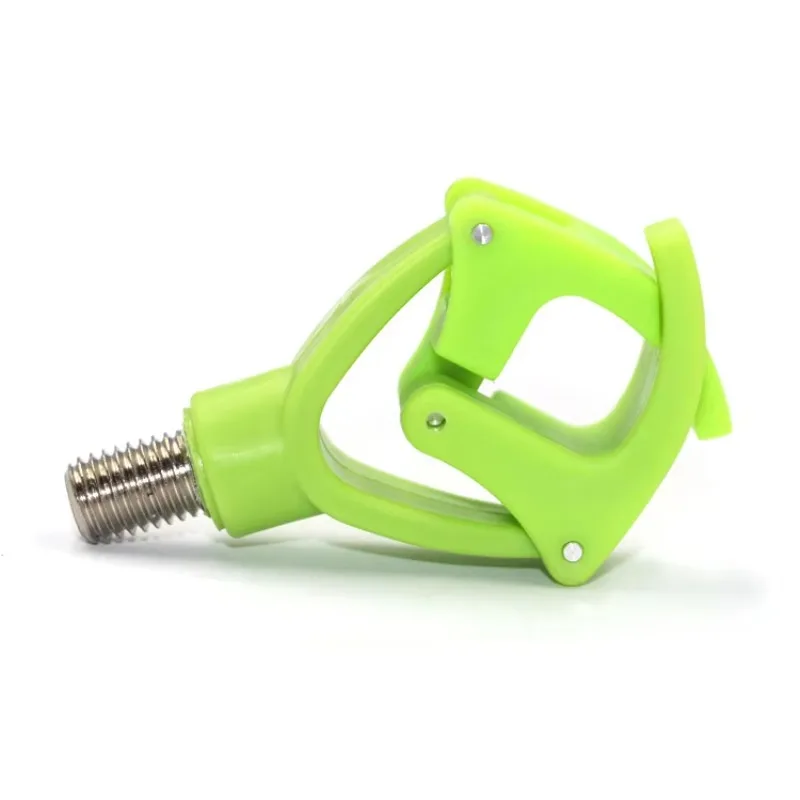 Luminous green silicone fishing rod bracket Retractable fishing rod bracket Head fish fishing accessories