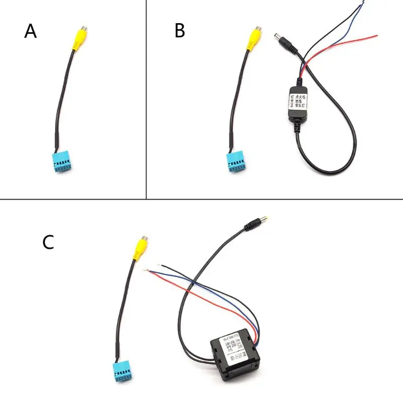 รถด้านหลังดูกล้อง Power Delay Timer Relay Filter Rectifier RCD330 PQ MIB RCA อะแดปเตอร์แปลงสำหรับ VW BENZ Audi H9EE