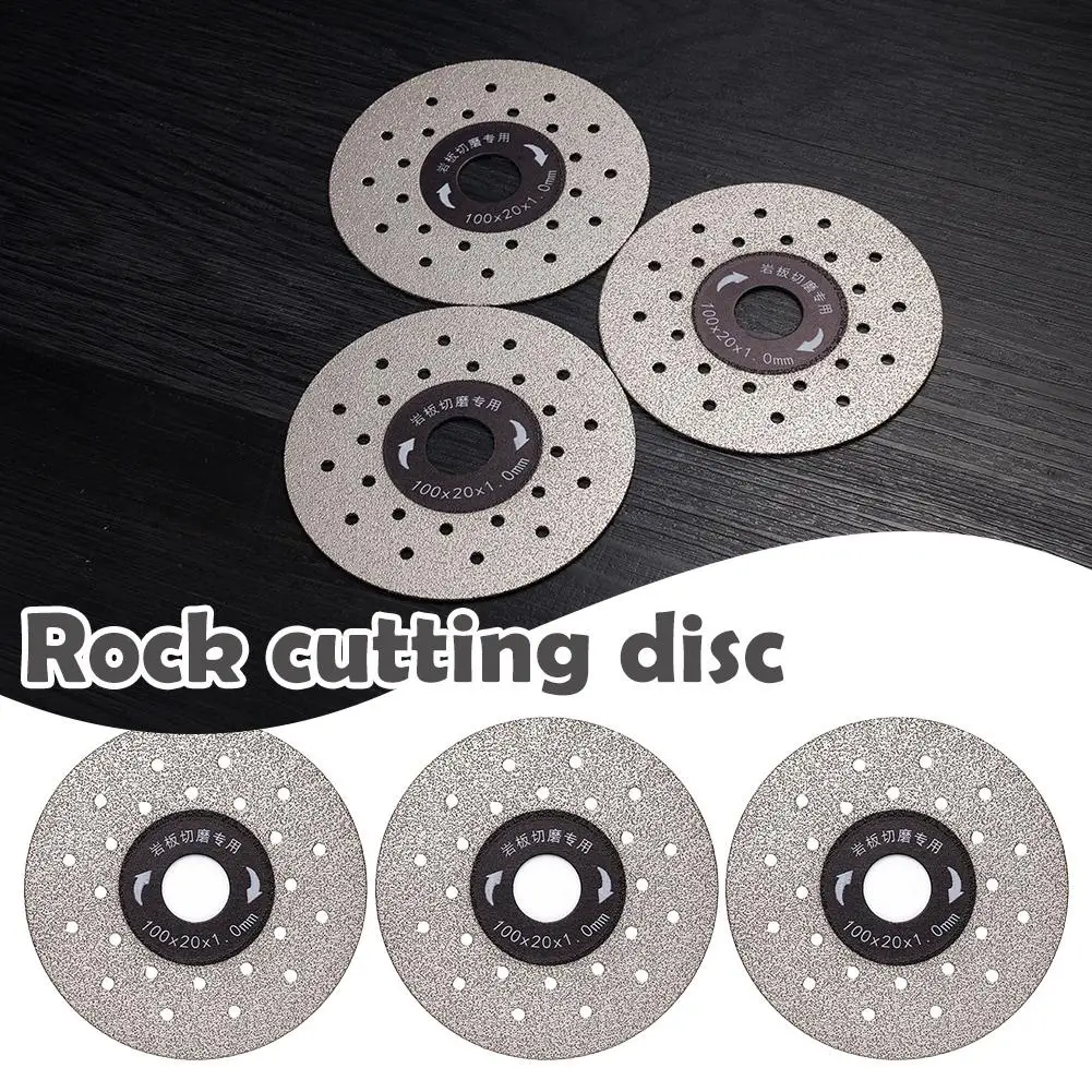 3PCS 4-Inch Cutting For Stone Ceramic Porous Widened Rock Slabs Cutting Disc 100mm Slate Flat Grinding Cutting P0K2