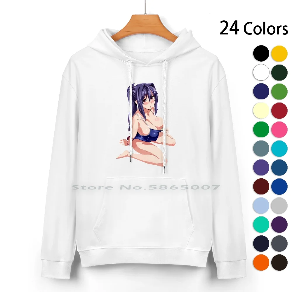 Maken Ki-Nijou Aki Cotton Hoodie Sweater 24 Colors Hentai Sempai Manga Tokyo Kawaii Anime Breast Maken Ki Makenki High School