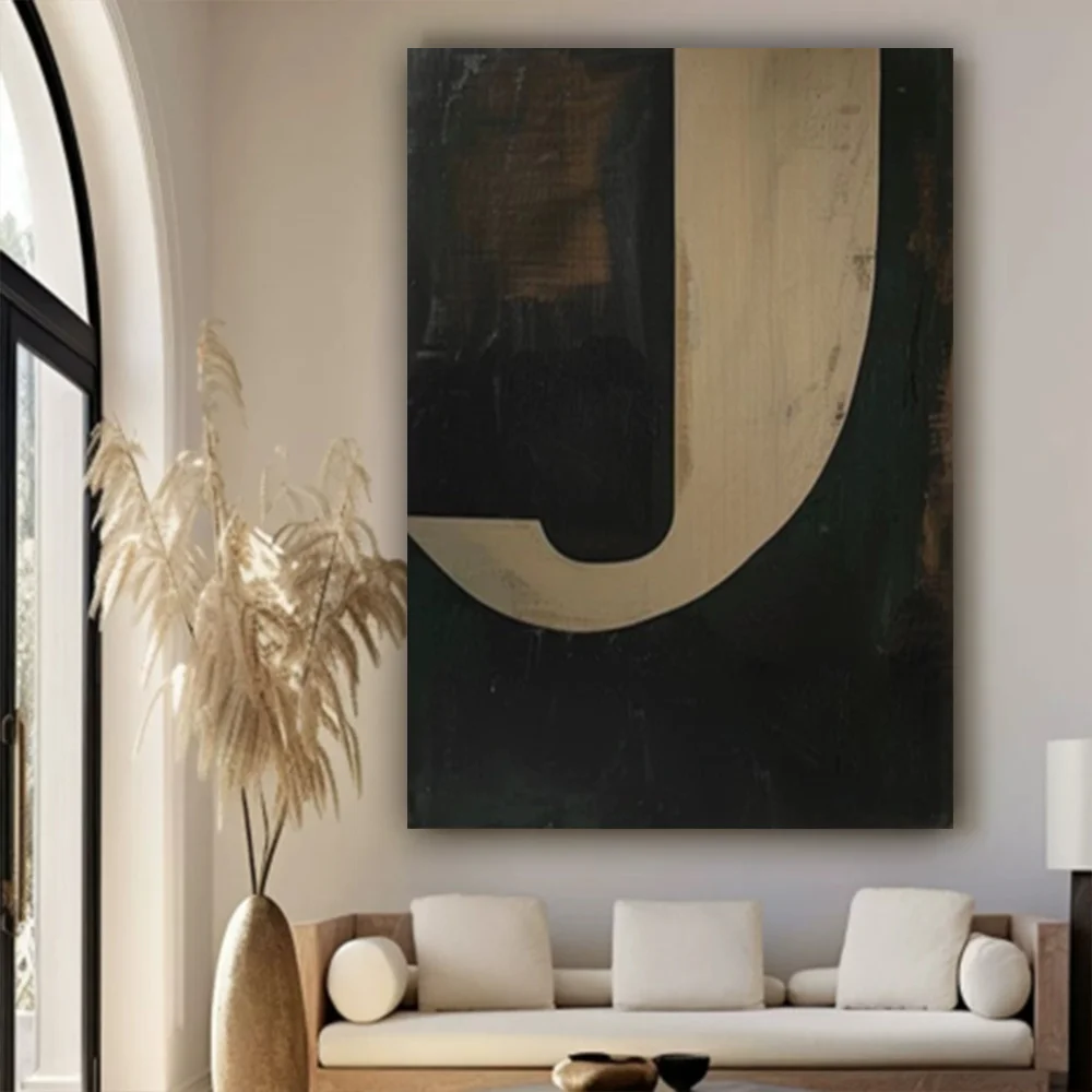 

100% hand drawn black abstract oil painting original wall painting home living room decoration paint interior aesthetics
