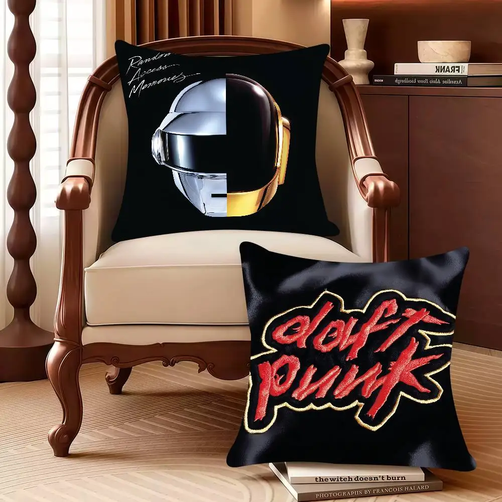 

D-Daft Homework P-Punk Pillow Case Decor Protective Covers Comfortable soft for Sofa Living Room Home office