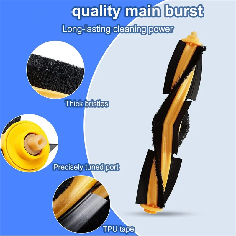 AT28-Accessories For Ecovacs Deebot N8/N8+/N8 Pro/N8 Pro+/T8/T8+/T8/T9/T9+/OZMO 950/920Main Brush Filters Side Brushes