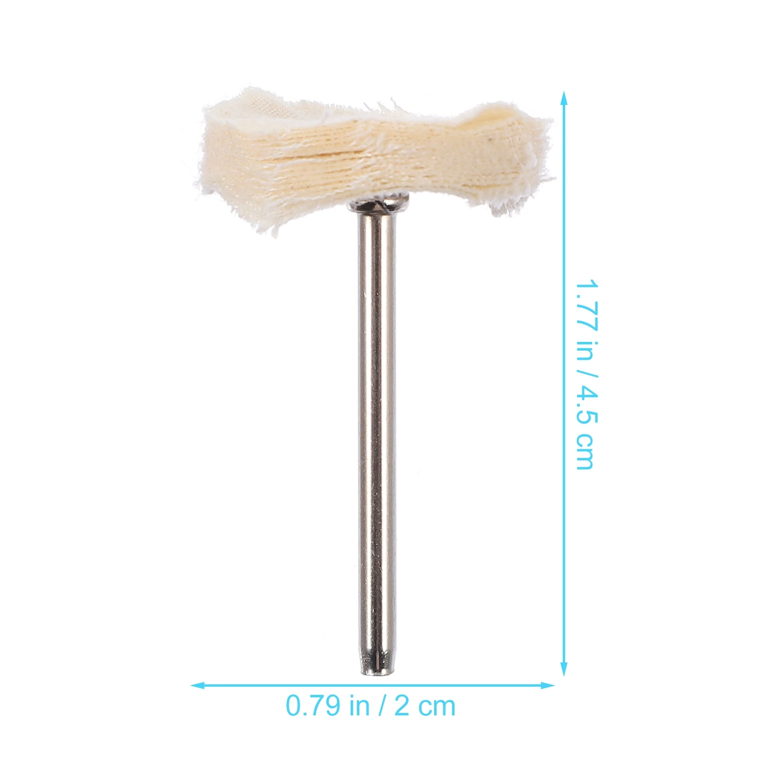 

50pcs Polishing Wheel Set Cashmere Buffing Head Kit Grinding Wool Detail Work Jewelry Watches Hard Materials Fits Tools