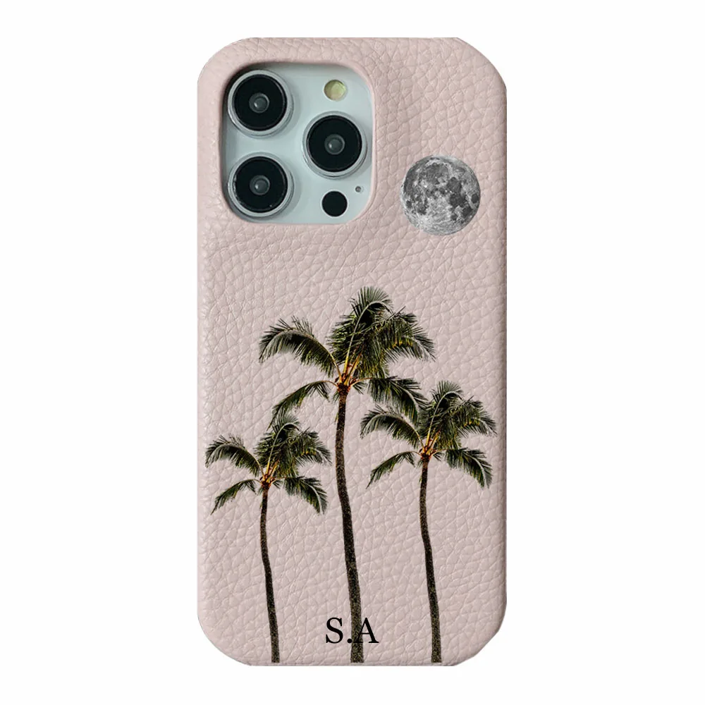 حافظة جلدية ناعمة من جلد البولي يوريثان بأحرف أولية لهاتف آيفون 14 13 15 Pro Xs Max 12 Mini 11 XR 16 Plus أغطية فاخرة