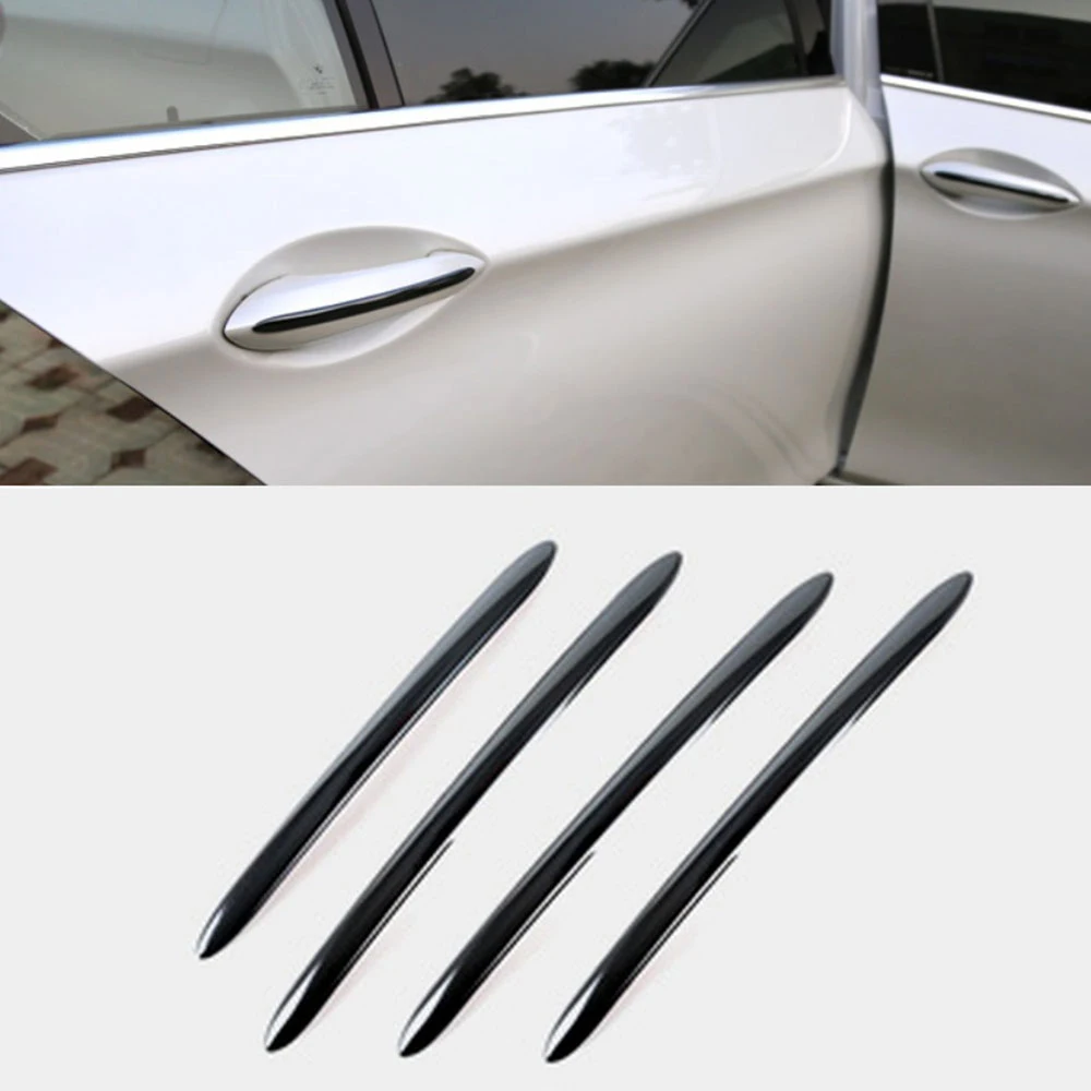 Top-Rated For-Bmw 5 Series F10 F18 F11 2011-2017 Stainless Steel Black Exterior Door Handle Cover Trim