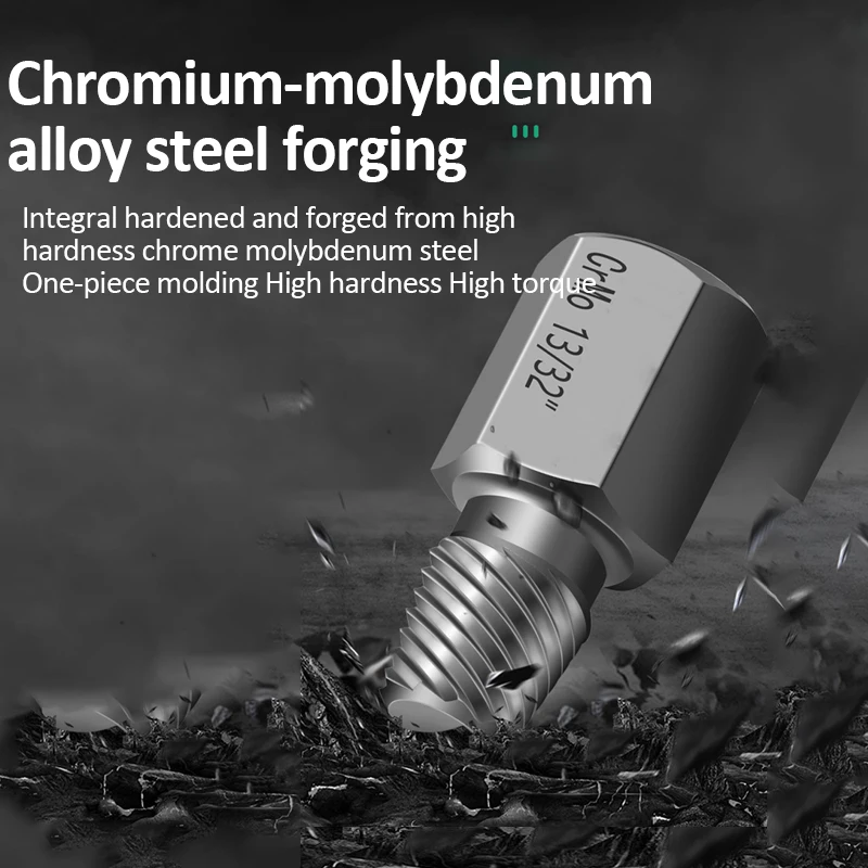 Universal Damaged Screw Extractor Easy Out Bolt Extractor Set Bolt Stud Remover Tool Drill Set Broken Speed Out Bolt Extractor