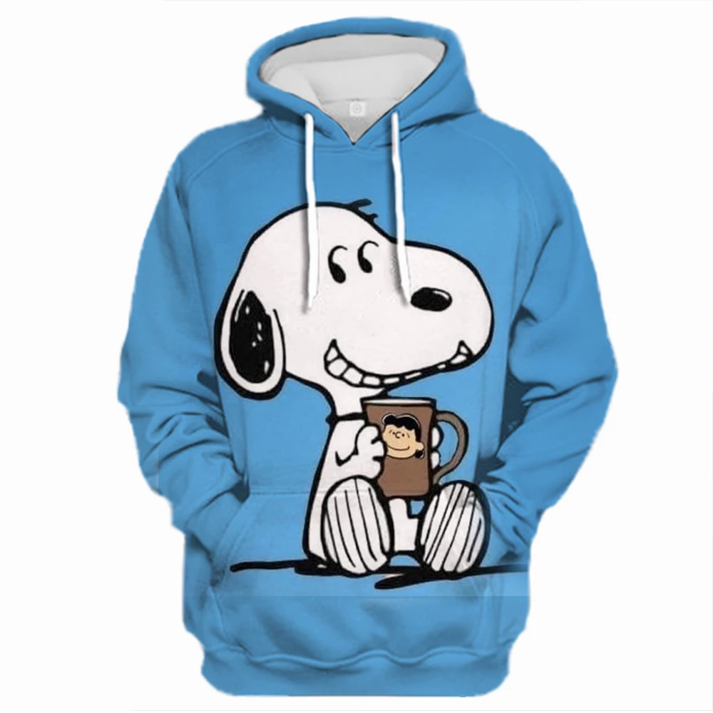 Heartstopper Hoodies Spring/Autumn 2024 Women Aesthetic Clothes Snoopy Cartoon Women Sweatshirt Graphic Hoodie Harajuku Sudadera