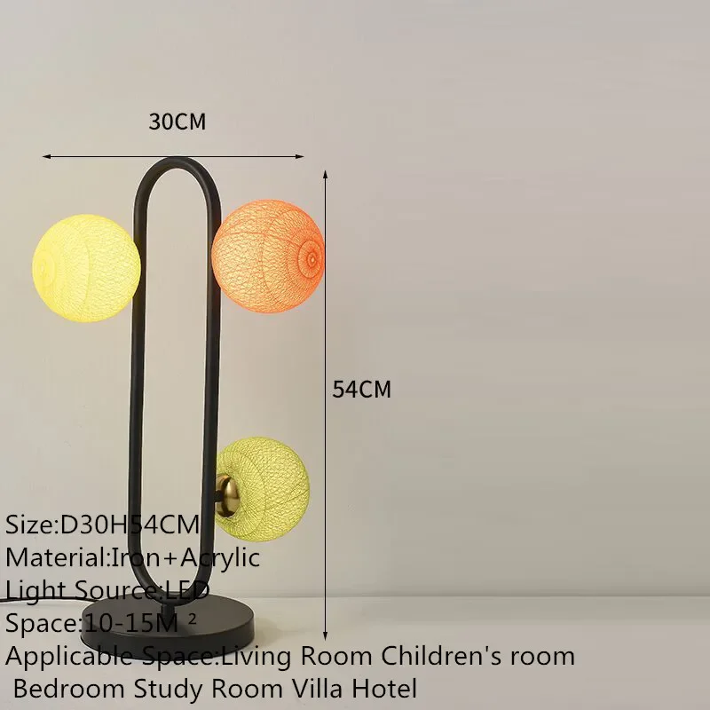 KARLOS ContemporaryTable Lamp Personalized Creativity Children's room Living Room Bedroom Study Villa Hotel LED Desk Light