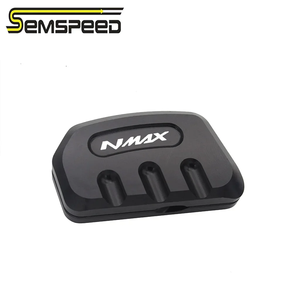 لوحة تمديد حامل جانبي لياماها NMAX 125/150/155 2023-2025 مسند مضاد للانزلاق لوحة دعم تركيب دراجة نارية Foutes
